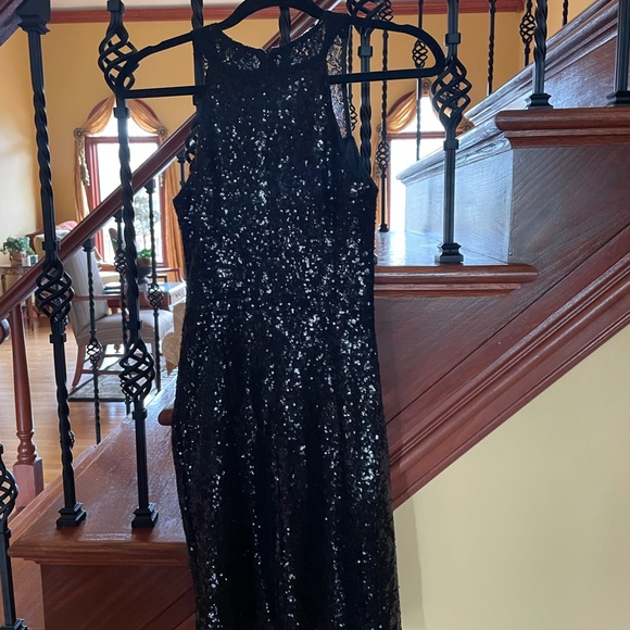 Chelsea & Violet black Sequins mini Dress - Picture 2 of 4